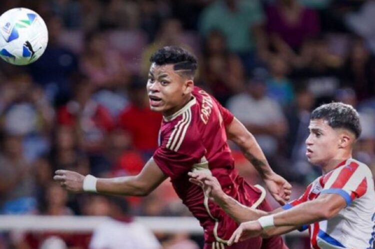 Venezuela pierde ante Paraguay en el Sudamericano Sub-20