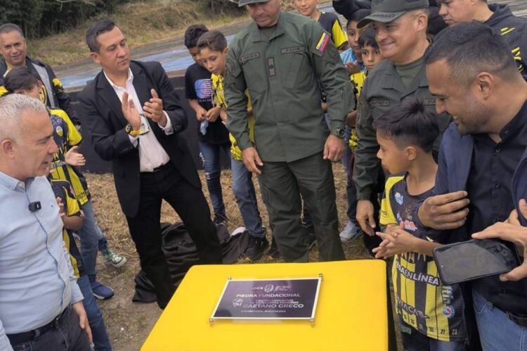 ¡Exclusivo! Deportivo Táchira inaugura piedra fundamental del centro de entrenamiento de selecciones juveniles