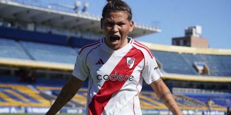 Kimberlyn Campos marca sus primeros goles con River Plate