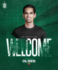 El club lituano ficha al portero Carlos Olses procedente del FK Valmiera