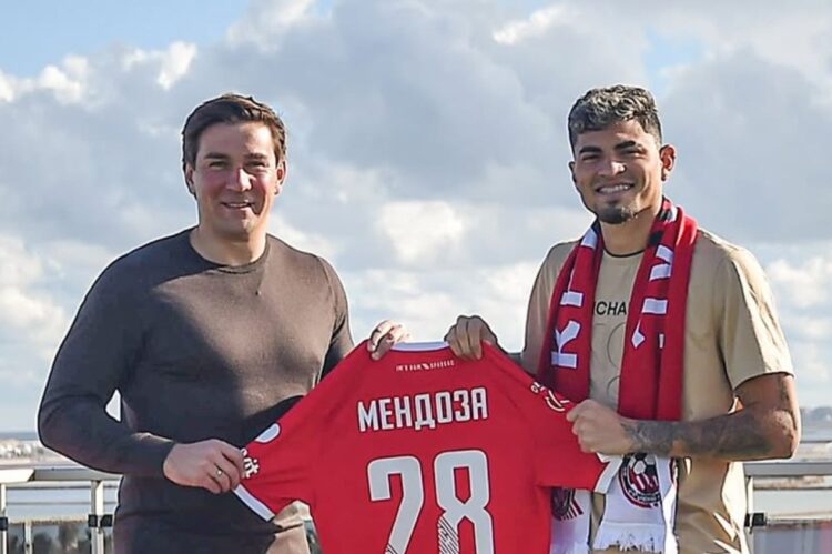 ¡Exclusivo! Club ucraniano ficha a préstamo a Gleiker Mendoza, ex Deportivo Táchira