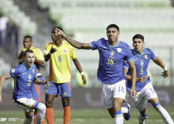 Brasil vence a Colombia y sigue con su pleno de victorias en el Sudamericano U-20