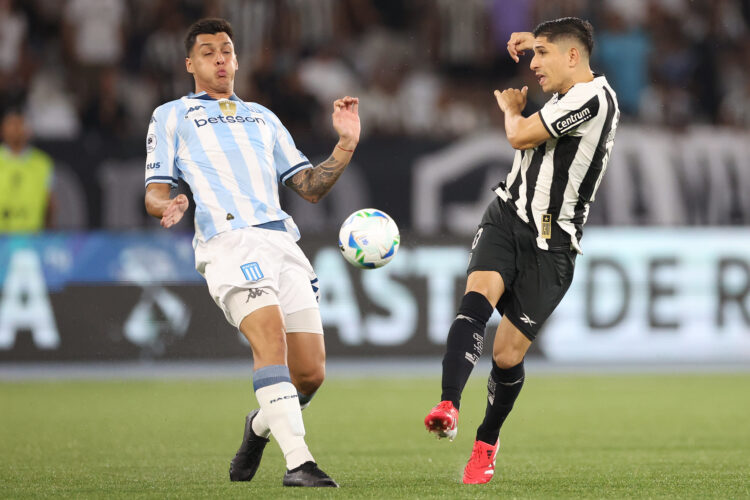 Botafogo de Jefferson Savarino pierde y ve cómo Racing gana la Recopa