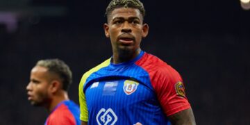 Cuesta marcó uno de los goles de la UCV en la derrota por 3-2 ante el Corinthians en la Copa Libertadores