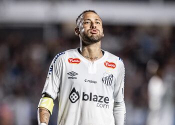 Neymar en el Santos