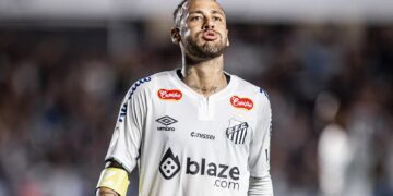 Neymar en el Santos