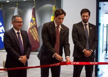 ¡Exclusivo! El presidente de la FVF en la inauguración de la nueva sede: “Es un reflejo de un cambio de época”