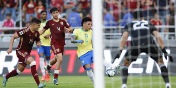 Venezuela empató 1-1 con Brasil en Maturín, en las Eliminatorias para la Copa del Mundo