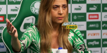 Leila Pereira el presidente del Palmeiras
