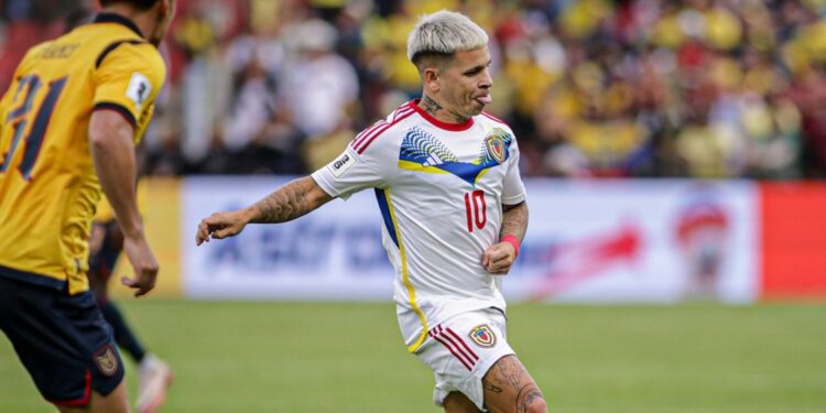 Cádiz marca al final, pero no evita la derrota de Venezuela contra Ecuador