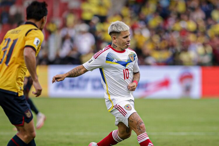 Cádiz marca al final, pero no evita la derrota de Venezuela contra Ecuador