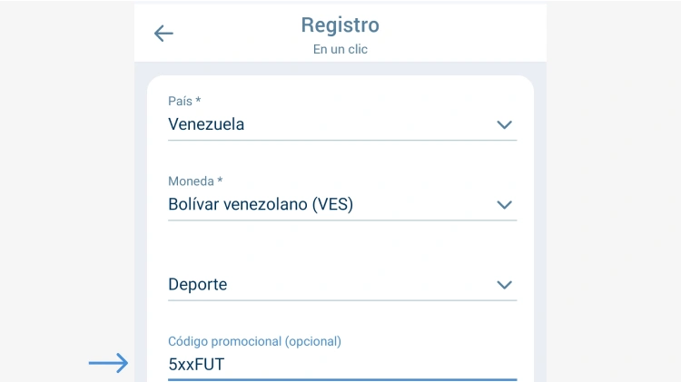 1xbet en Venezuela Cuál es el mejor código promocional