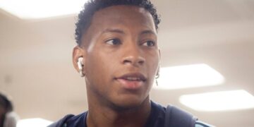 Gonzalo Plata extraña a Flamengo ante Deportivo Táchira en la Libertadores