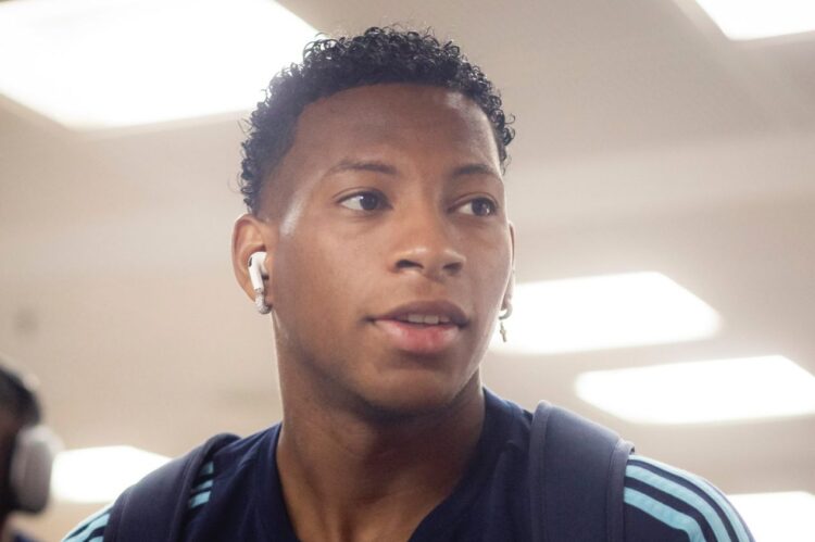 Gonzalo Plata extraña a Flamengo ante Deportivo Táchira en la Libertadores