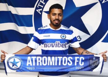 Bryan Palmezano brilla en Grecia con su primer gol en Europa