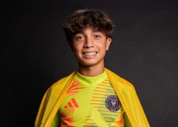 ¡Exclusivo! Julio Zabaleta, portero de 13 años, se formó en Venezuela y ahora entrena en el Inter de Miami