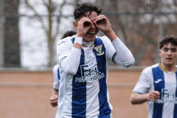 Pasquale Salvatore es campeón de España con el Juvenil C de Leganés