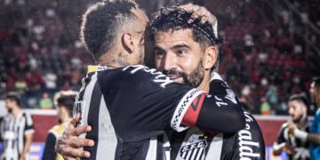 Tomás Rincón manda en el medio y lidera el primer triunfo del Santos en el Brasileirao