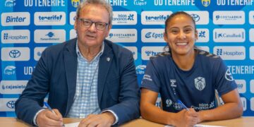 Yerliane Moreno renueva con el UDG Tenerife hasta 2027 y apunta a seguir firme en la élite de España
