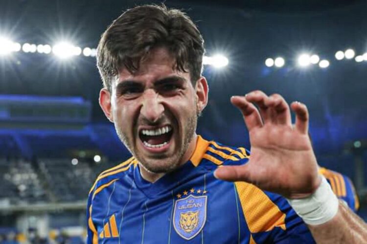 Matías Lacava anota su primer gol en Corea del Sur y comienza a brillar con el Ulsan