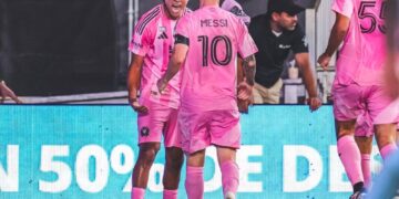 Messi, Suárez y Segovia dan espectáculo e Inter Miami golea al Columbus Crew antes del Mundial de Clubes