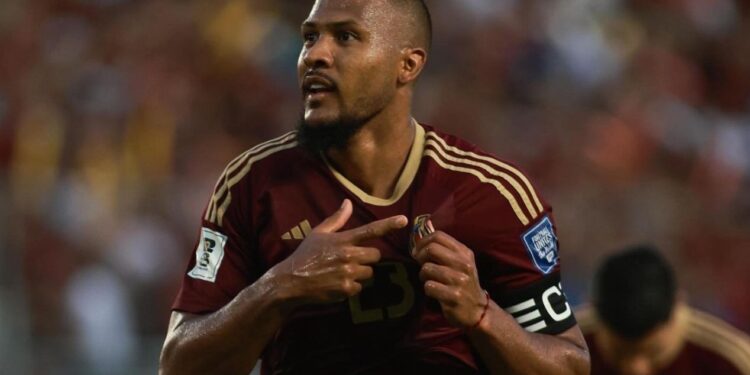 ¿Cuántas veces ha jugado Salomón Rondón ante Uruguay? Mira el historial