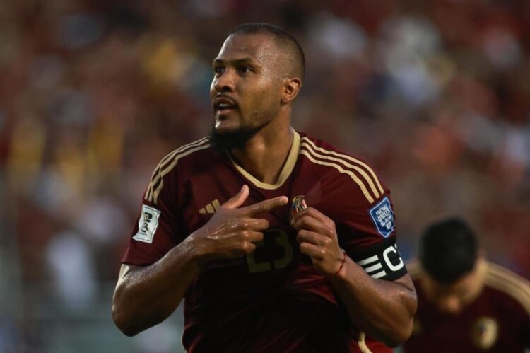 ¿Cuántas veces ha jugado Salomón Rondón ante Uruguay? Mira el historial