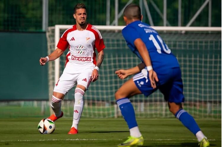 Jesús Mejías destacó, pero el Debrecen se dejó empatar en su debut en la Liga Húngara
