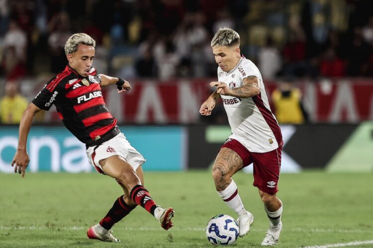 Yeferson Soteldo entró tarde y pasó desapercibido en otra derrota del Fluminense ante Flamengo