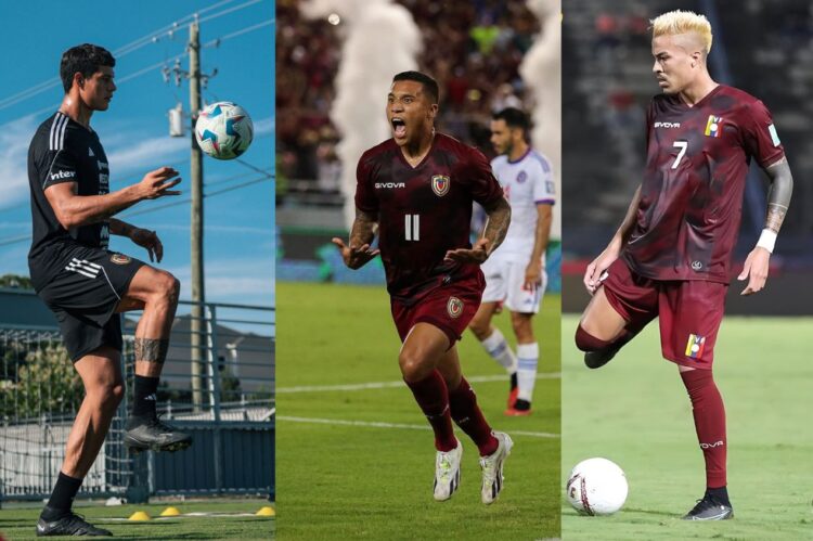 Trío Vinotinto sin equipo: Darwin Machís, Yordán Osorio y Adalberto Peñaranda viven un limbo en sus carreras