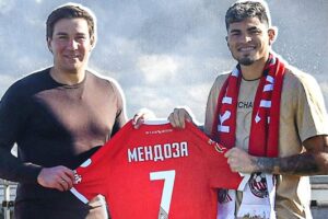 Conozca la evolución salarial de Gleiker Mendoza, del Kryvbas